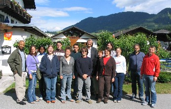 Undergraduate student exchange participants in Graz, Austria
